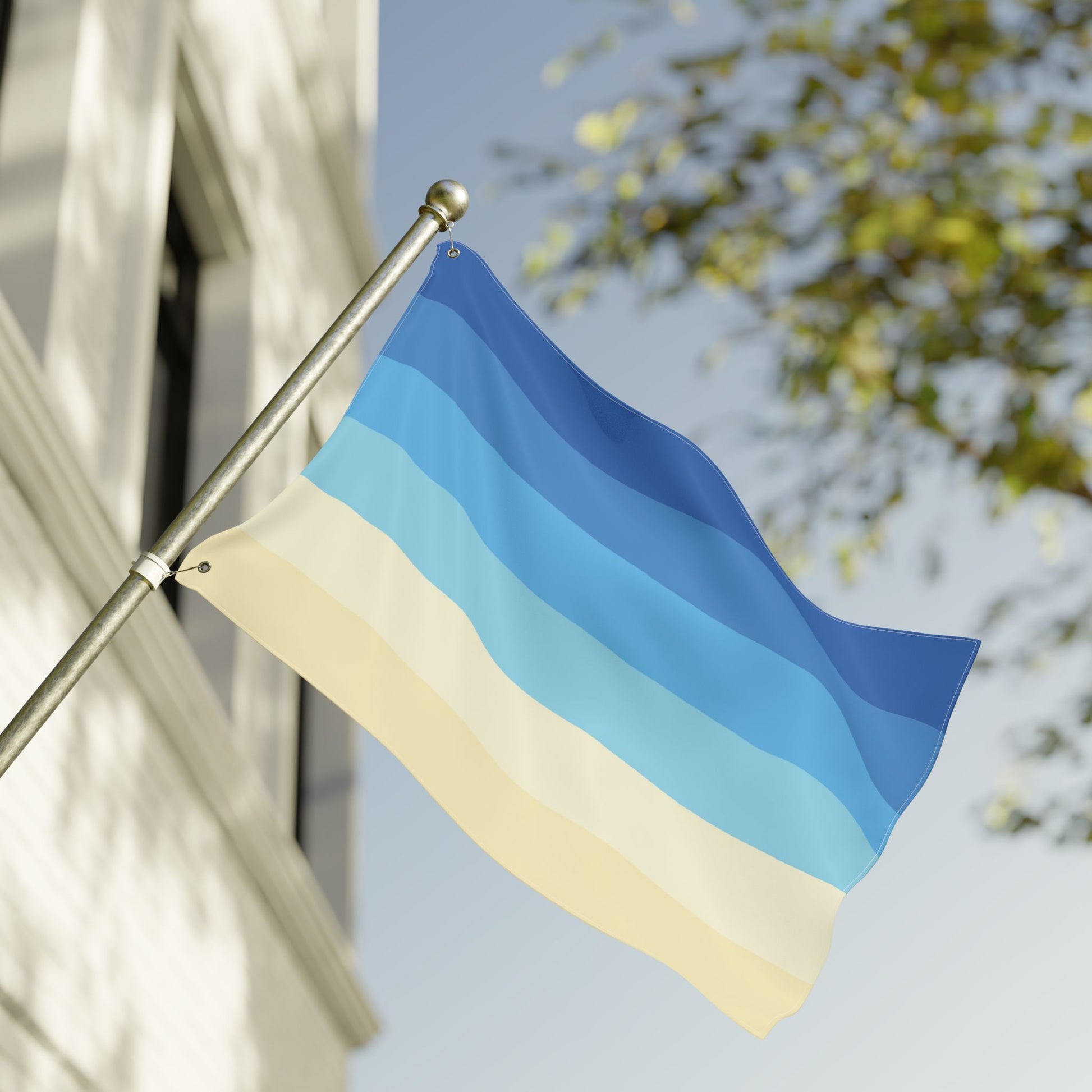 24'' × 36'' Uranic Pride Flag with Grommets