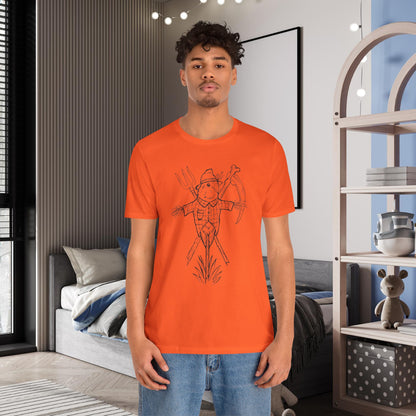 Scarecrow Lovebird, Line Art Tee