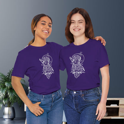 Bride of Frankenstein Lovebird, Line Art Tee