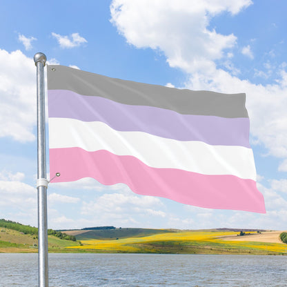 Cupiosexual Pride Flag with Grommets