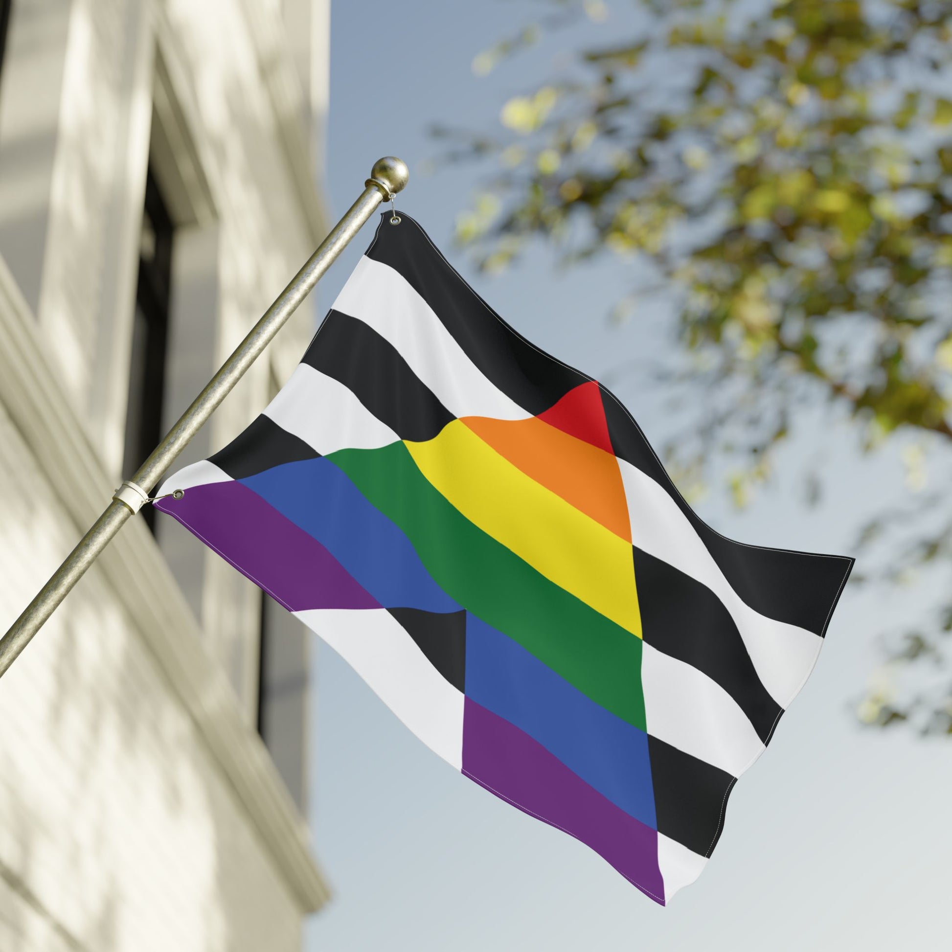 24'' × 36'' Ally Pride Flag with Grommets
