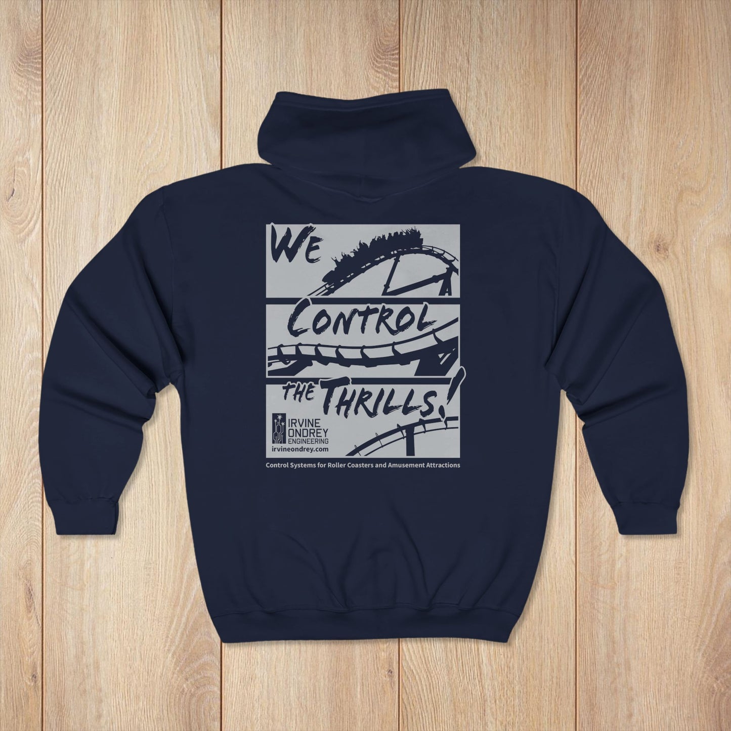OG Steelie Zip Hoodie • Irvine Ondrey Engineering