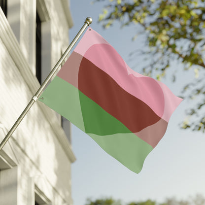 30'' × 40'' Gyneromantic Pride Flag with Grommets