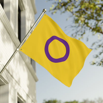 30'' × 40'' Intersex Pride Flag with Grommets