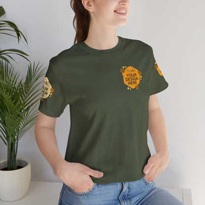 Custom Green Hues Tees for BELLA+CANVAS® 3001