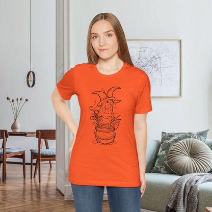 Witches' Brew Lovebird, Line Art Tee