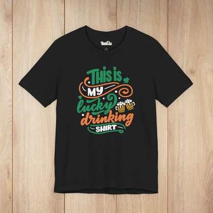 This Is My Lucky Drinking Shirt St. Patrick's Day Tee