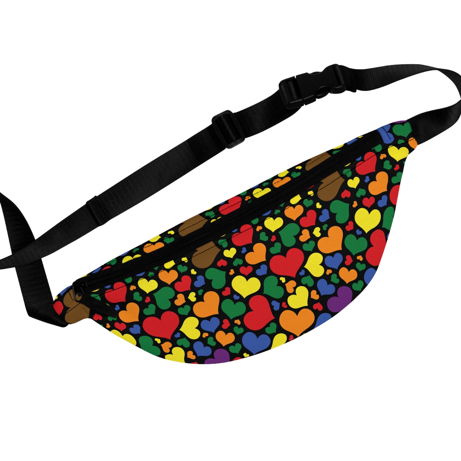 PoC Rainbow Pride Hearts Fanny Pack
