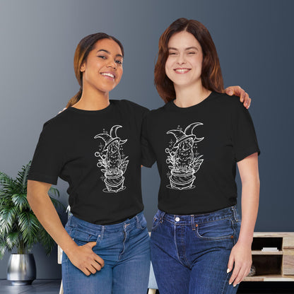 Witches' Brew Lovebird, Line Art Tee