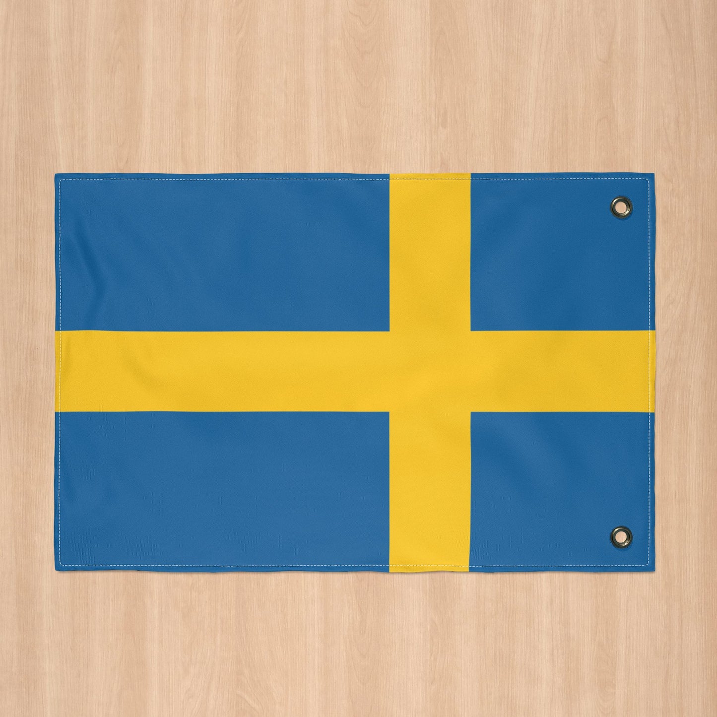 Sweden Flag with Grommets