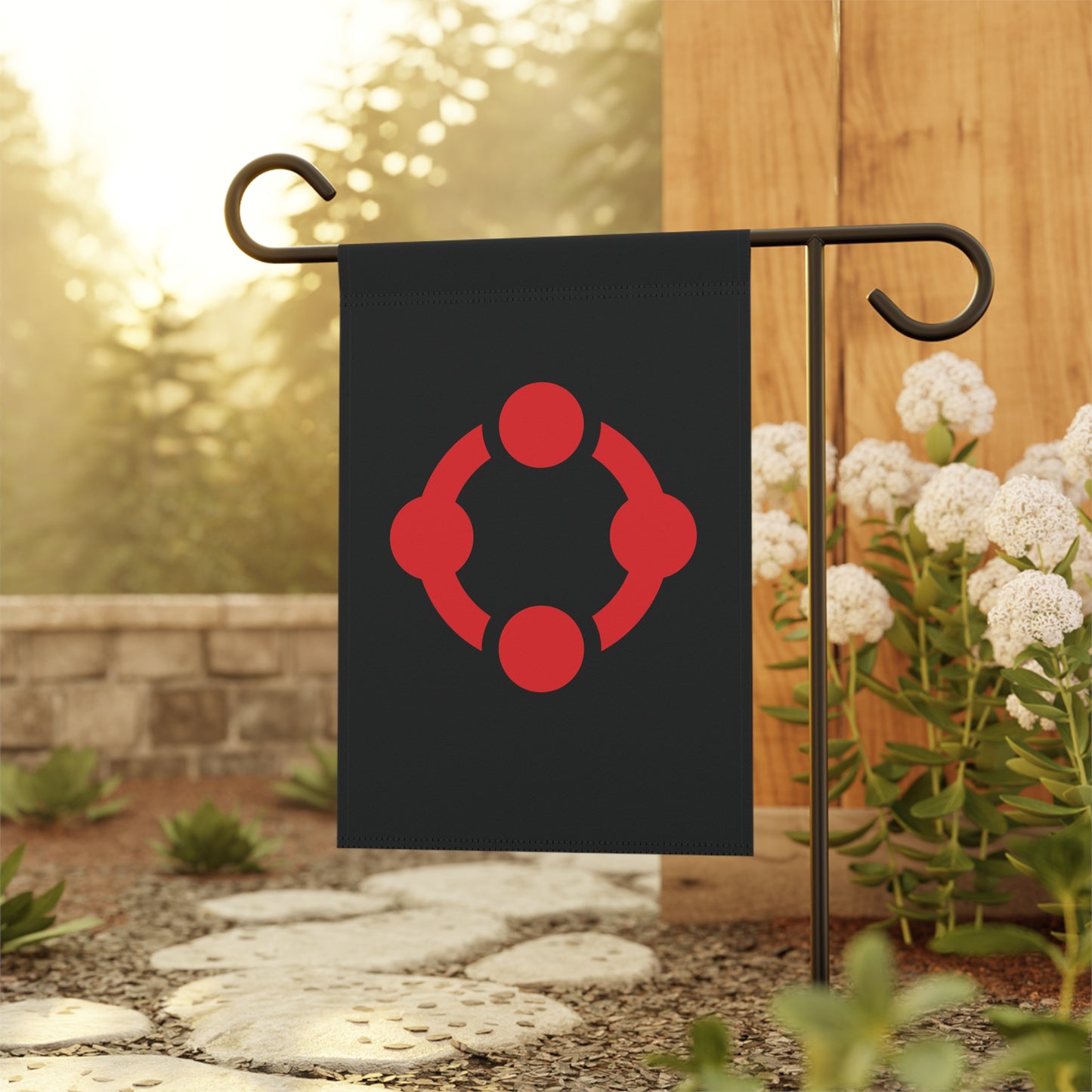 Fetish Black Garden Flag Banner