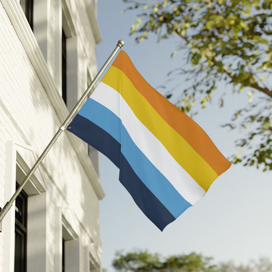 36'' × 60'' Aromantic Asexual Pride Flag with Grommets