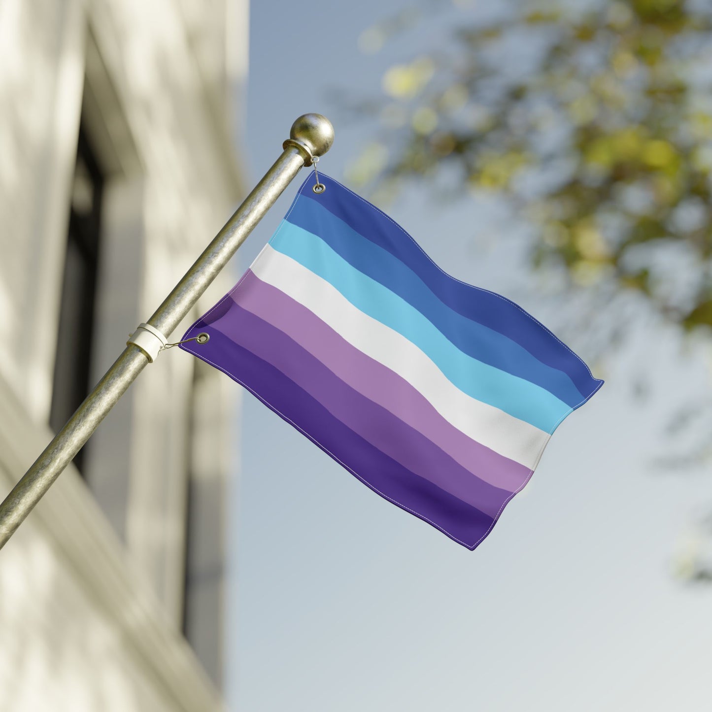 12'' × 18'' Berrisexual Double-Sided Pride Flag with Grommets