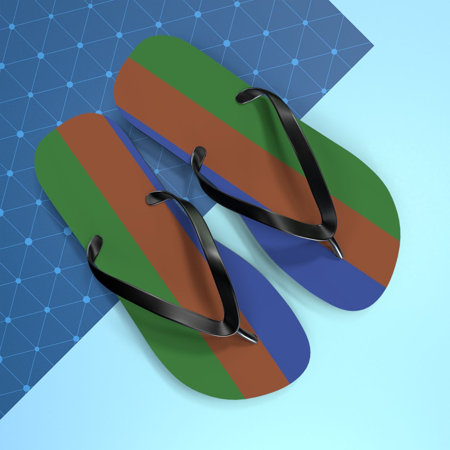 Sapiosexual Pride Flip Flops
