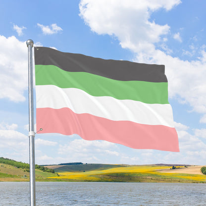 Idemromantic Pride Flag with Grommets