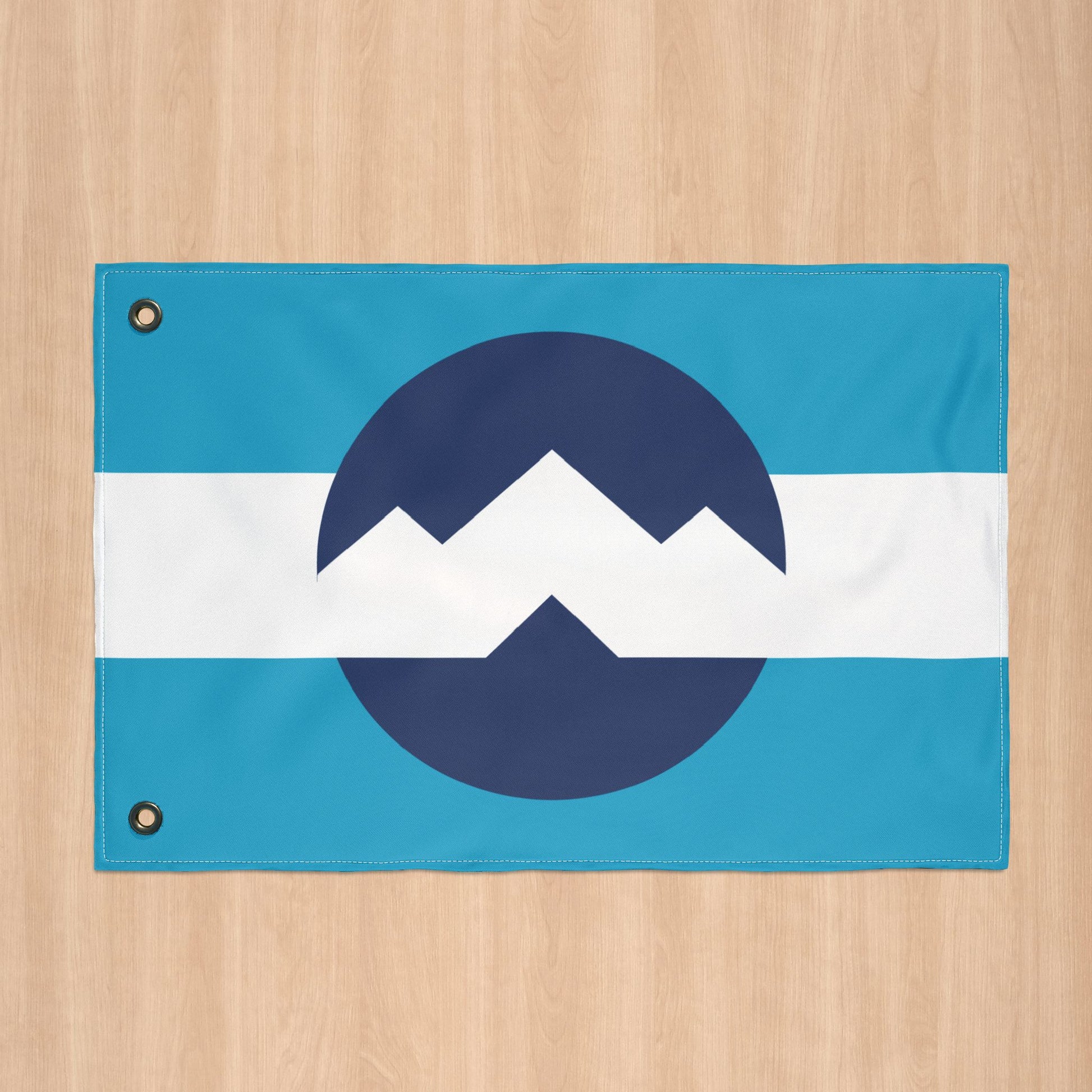 UT - Ogden, Utah Double-Sided Flag with Grommets