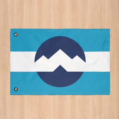 UT - Ogden, Utah Double-Sided Flag with Grommets