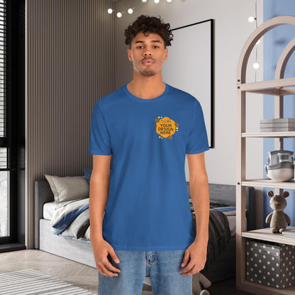 Custom Blue & Teal Tees for BELLA+CANVAS® 3001