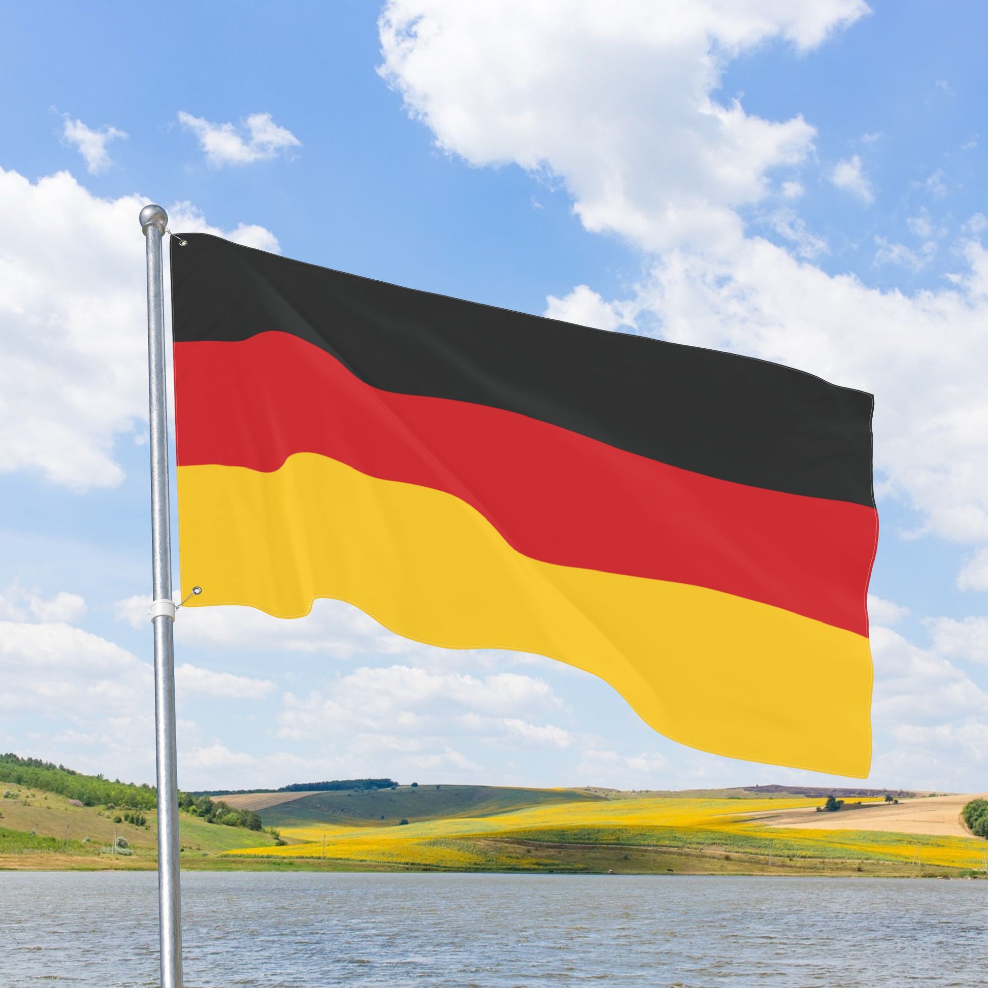 Germany Flag with Grommets
