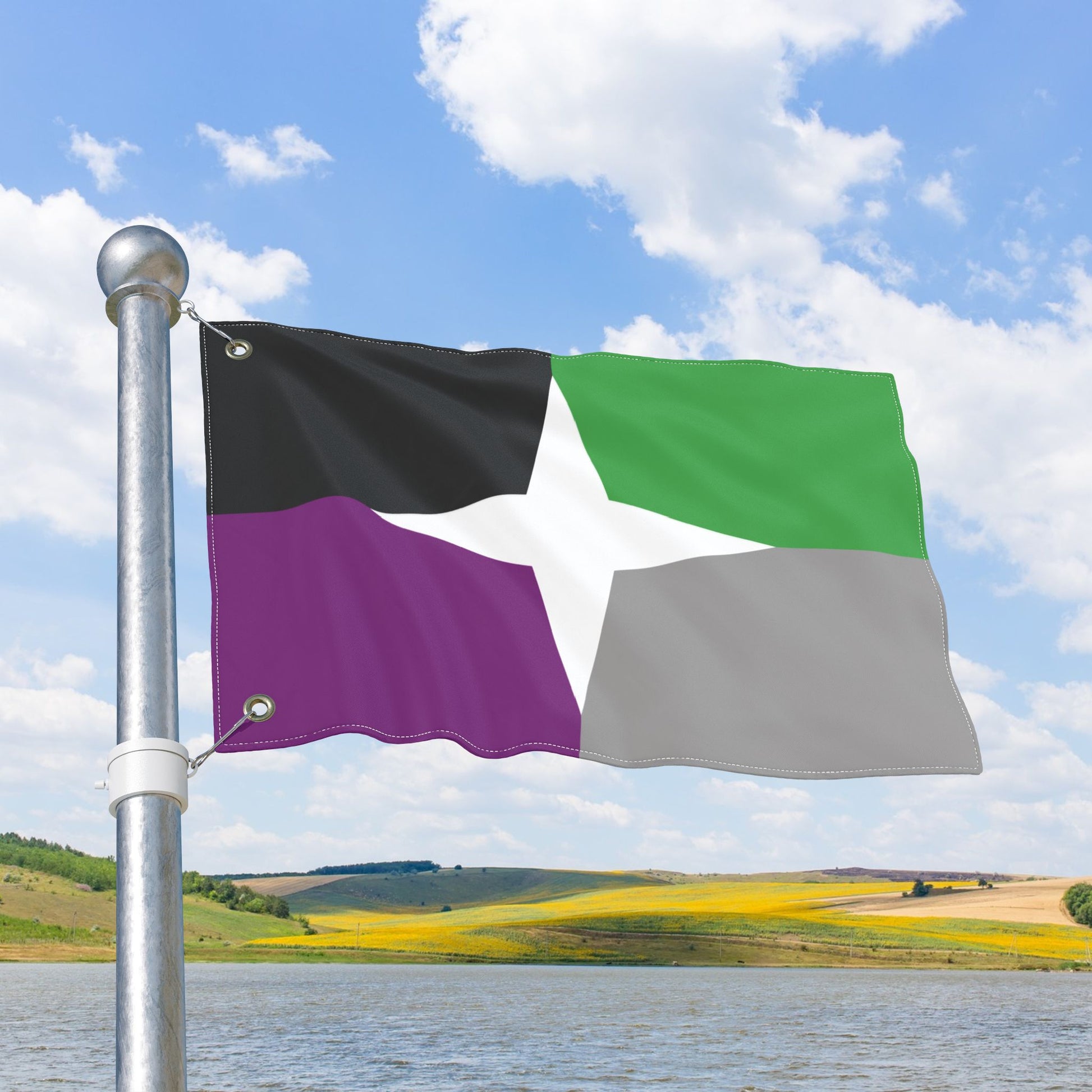 A-Spec Pride Flag with Grommets