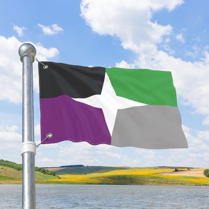 A-Spec Pride Flag with Grommets