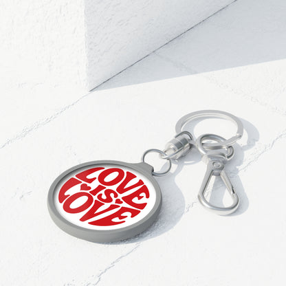 Red Love is Love Keychain