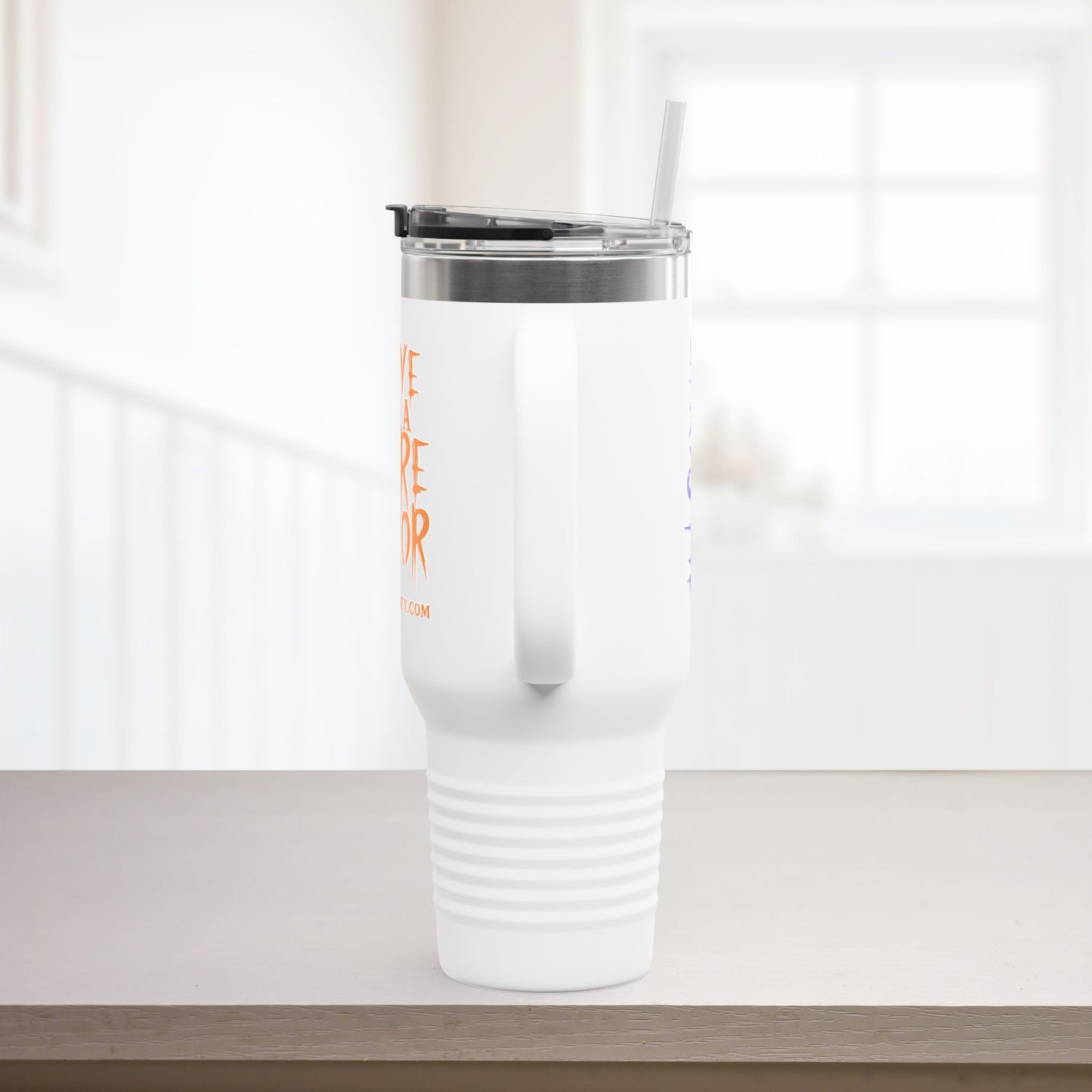 I Love Being a Scare Actor Personalized 40oz Insulated Travel Mug • Irvine Ondrey Engineering