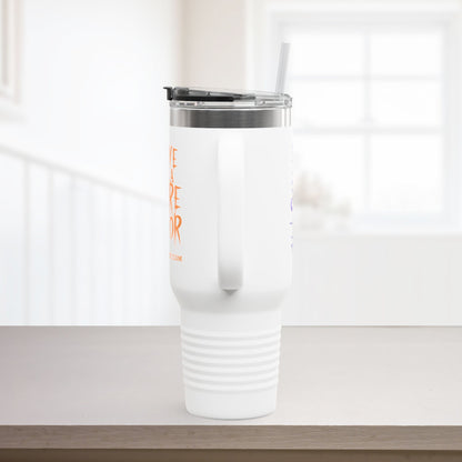 I Love Being a Scare Actor Personalized 40oz Insulated Travel Mug • Irvine Ondrey Engineering