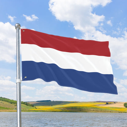 Netherlands Flag with Grommets