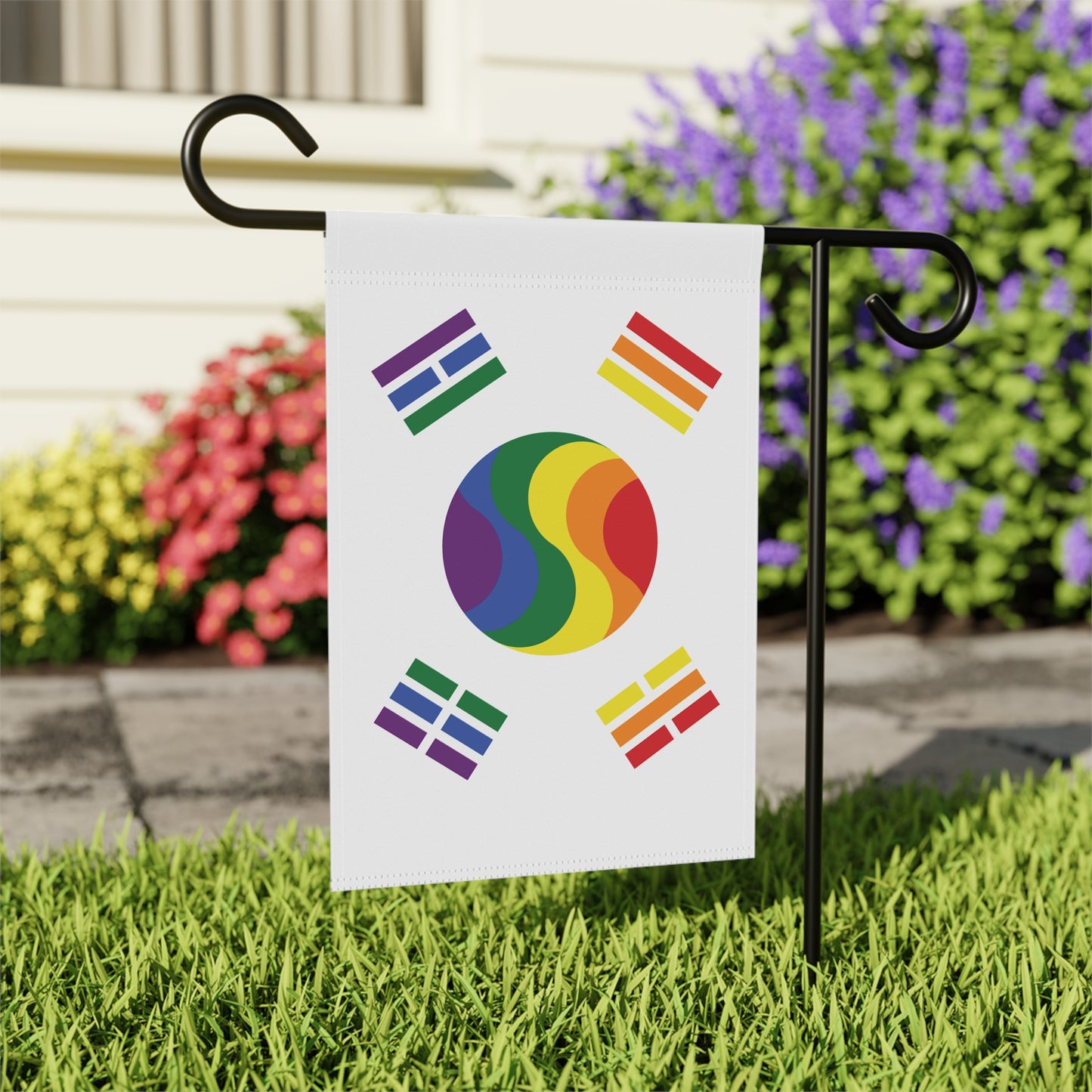 12'' × 18'' South Korea LGBT Pride Garden Flag Banner
