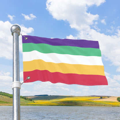 Neurodivergent Pride Flag with Grommets