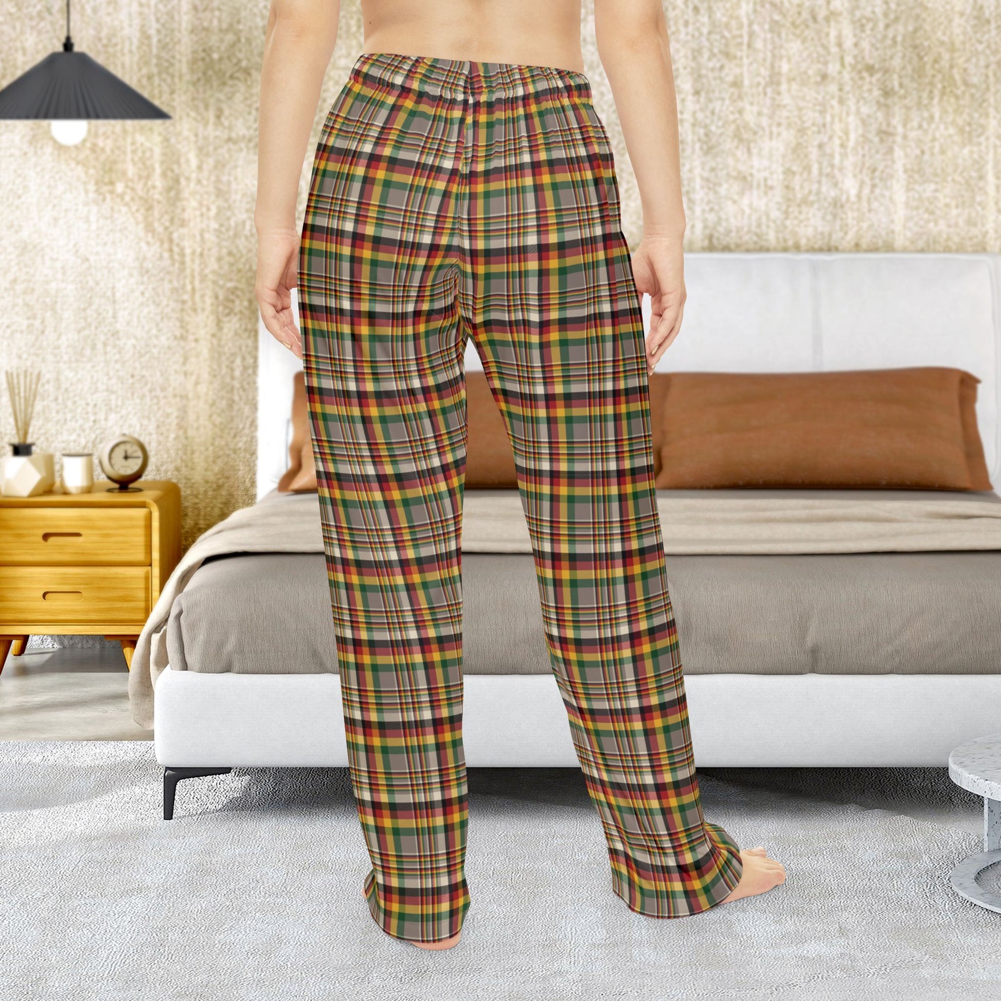 Women’s Brown & Green Gurnee IL Pajama Pants