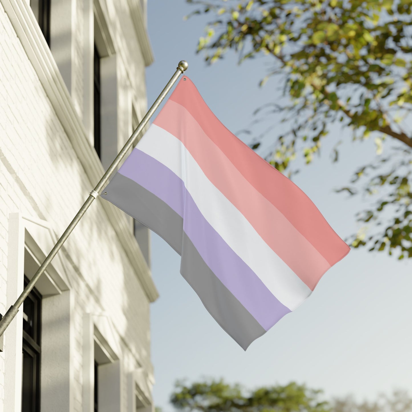 36'' × 60'' Cupioromantic Pride Flag with Grommets