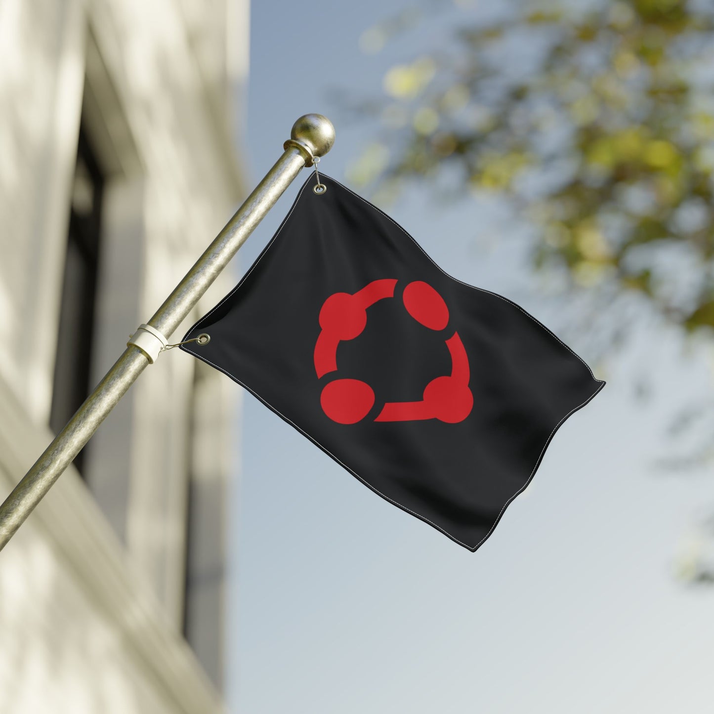 12'' × 18'' Fetish Black Pride Flag with Grommets