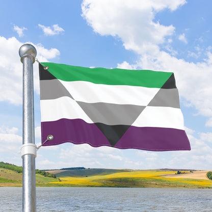 Aegorose Pride Flag with Grommets