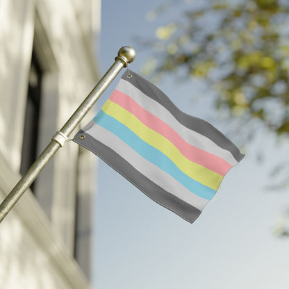 12'' × 18'' Demiflux Double-Sided Pride Flag with Grommets