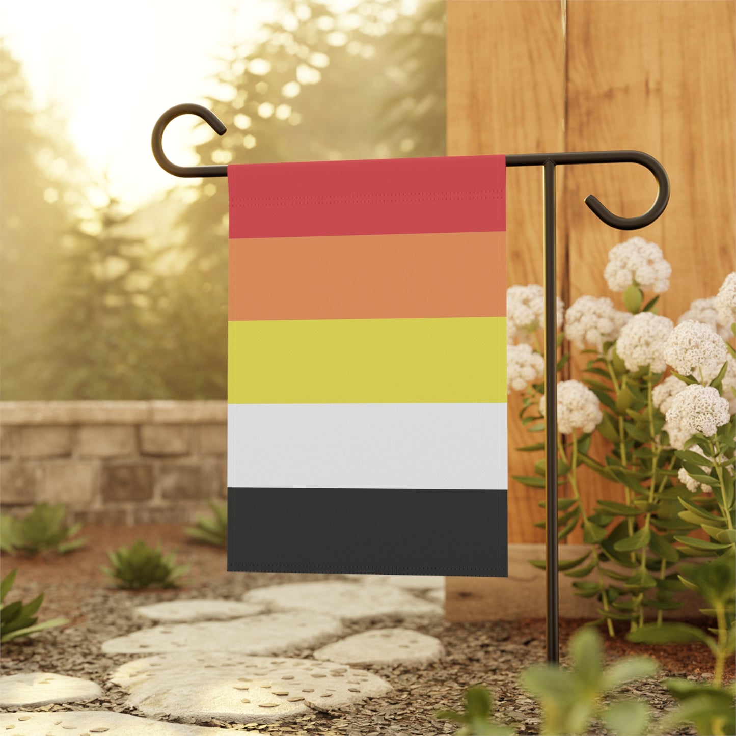 Lithromantic Garden Flag Banner
