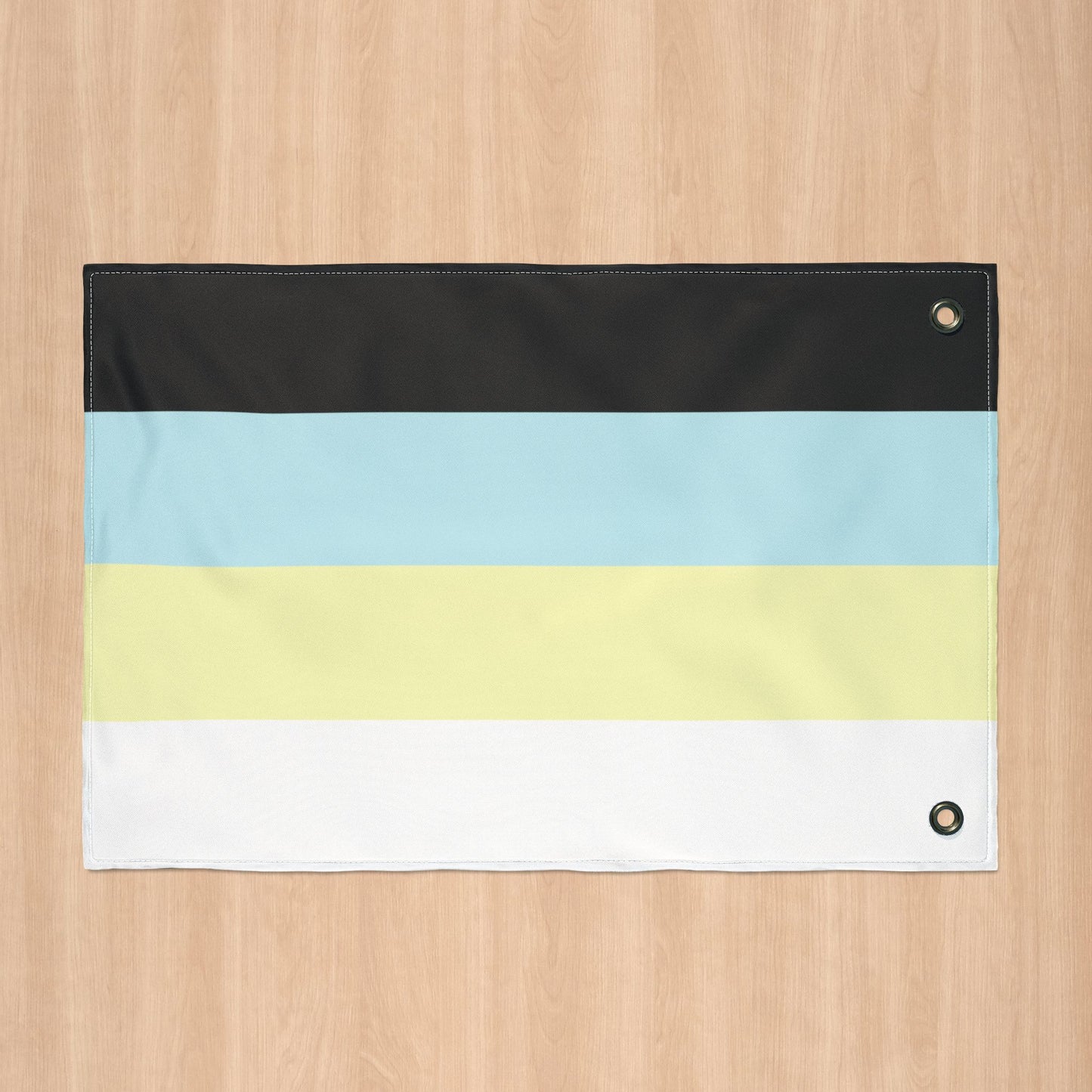 Requiesromantic 4-Stripe Pride Flag with Grommets