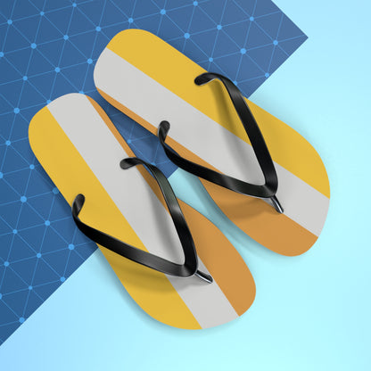 Disability Gold Pride Flip Flops