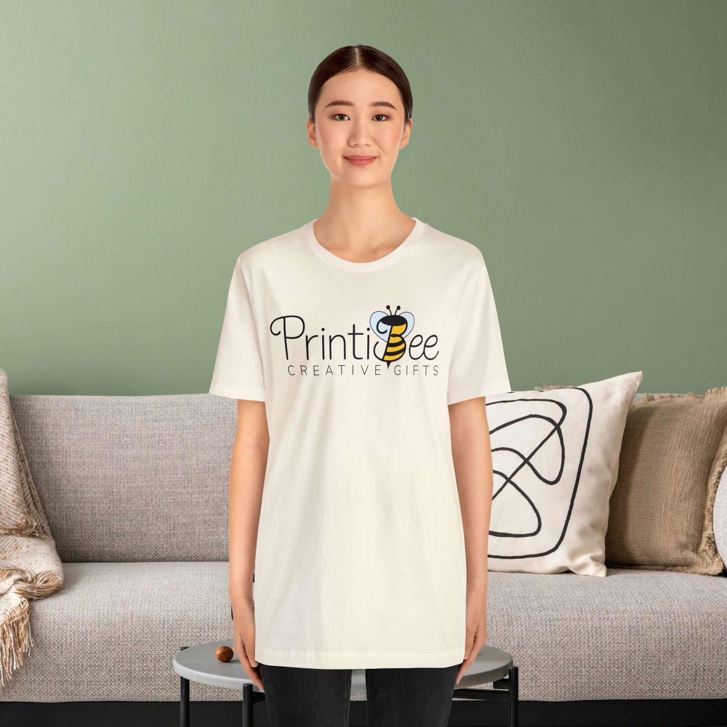 T-shirt à logo PrintiBee