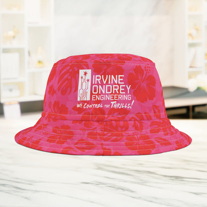 Pink Tropical Bucket Hat • Irvine Ondrey Engineering