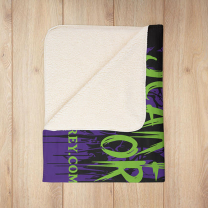 Proud to Be a Scare Actor Personalized Fleece Sherpa Blanket • Irvine Ondrey Engineering