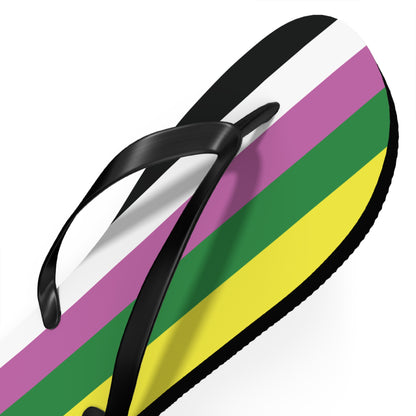 Ceterosexual Pride Flip Flops