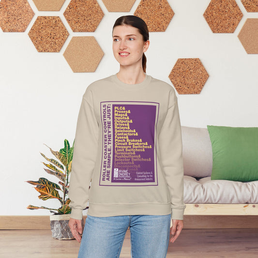 OG Controls Sweatshirt (FRONT graphic) • Irvine Ondrey Engineering