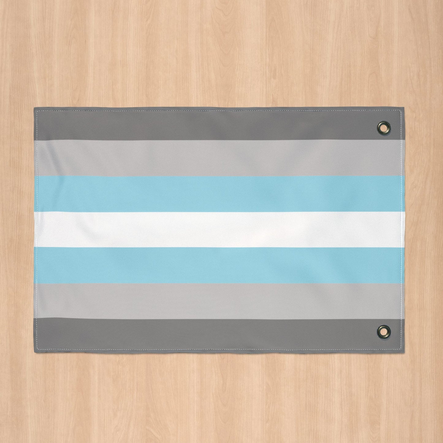 Demiboy Double-Sided Pride Flag with Grommets