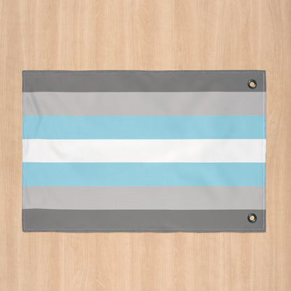 Demiboy Double-Sided Pride Flag with Grommets