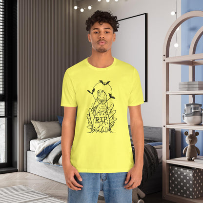 Vampire Lovebird, Line Art Tee