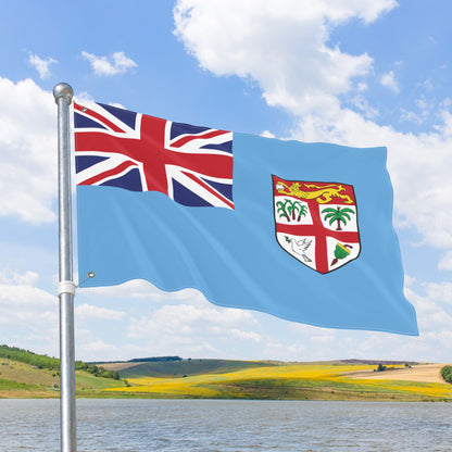 Fiji Flag with Grommets
