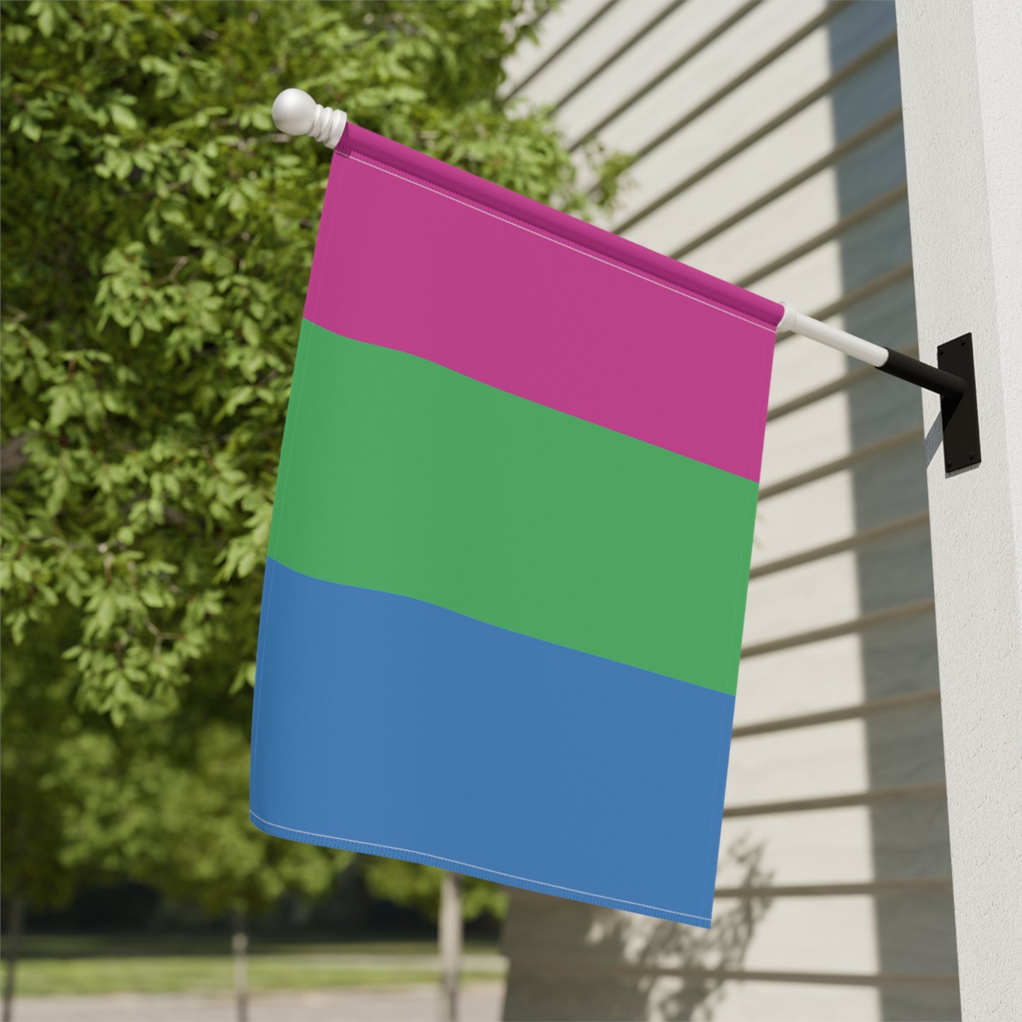 24.5'' × 32'' Polysexual Pride Garden Flag Banner