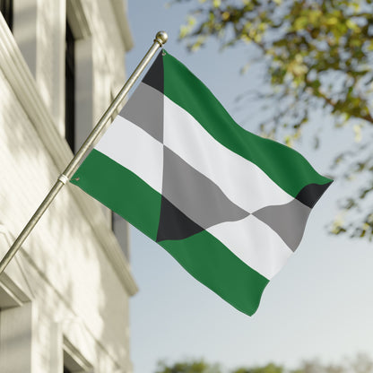30'' × 40'' Aegoromantic Pride Flag with Grommets